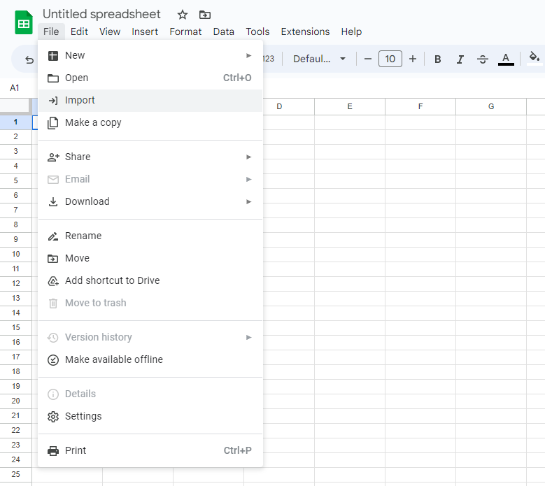 How To Convert Excel Into Google Sheets